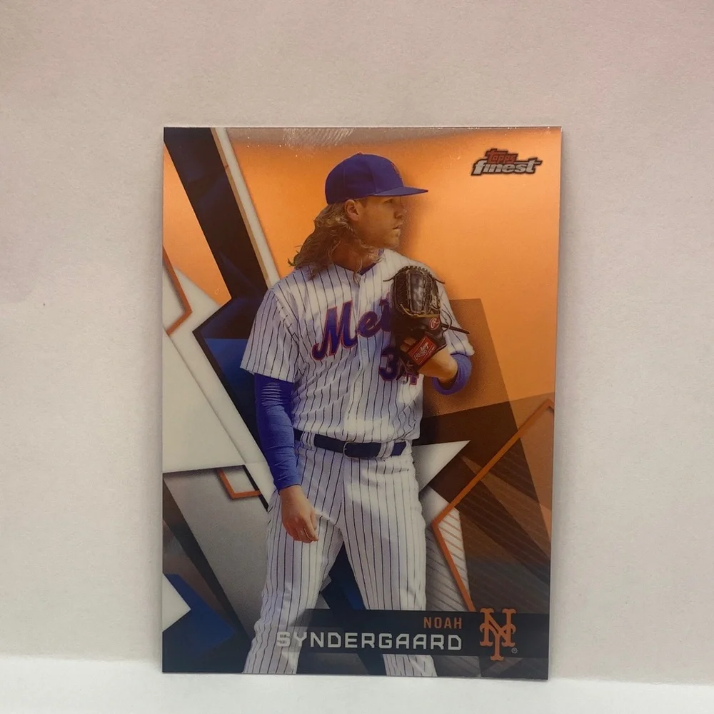 2018 Topps Finest Noah Syndergaard Mets #58 (071)
